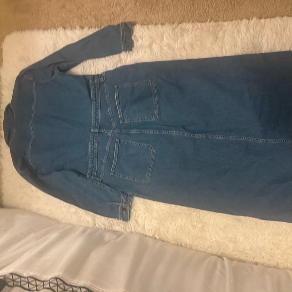 Target Blue Denim Button-Up Dress - Picture 2 of 2